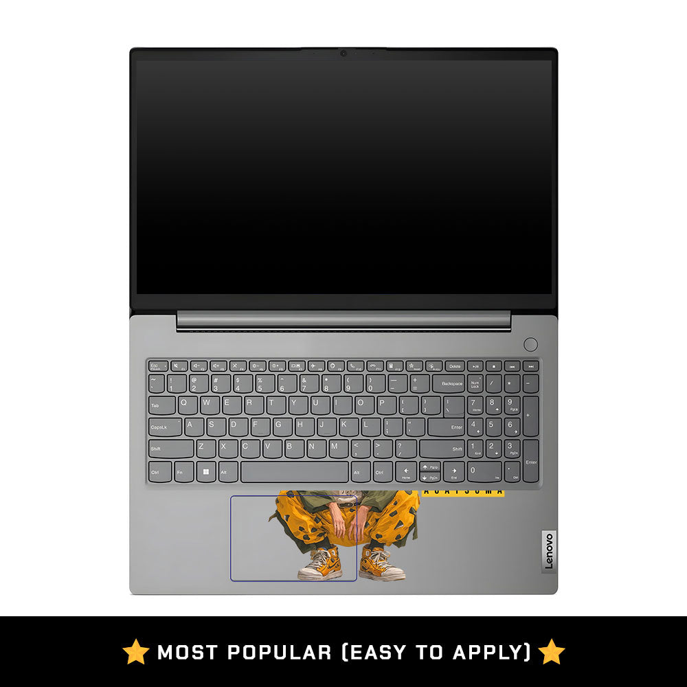Transparent Lenovo V15 G4 Golden Lightning Swordsman Laptop Skin