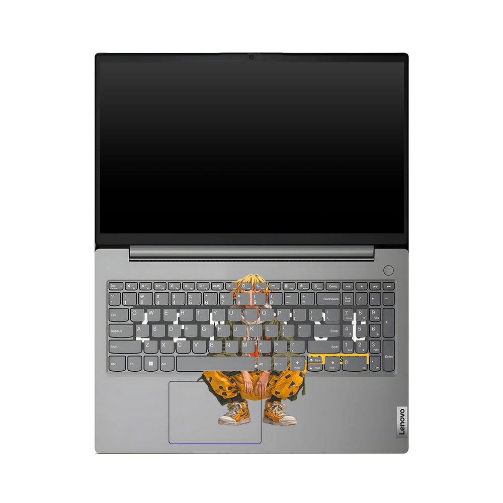 Transparent Lenovo V15 G4 Golden Lightning Swordsman Laptop Skin