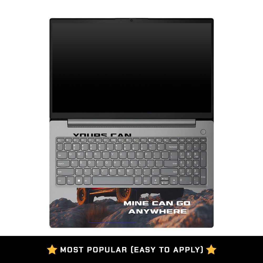 Transparent Lenovo V15 G4 Off-Road Beast Laptop Skin