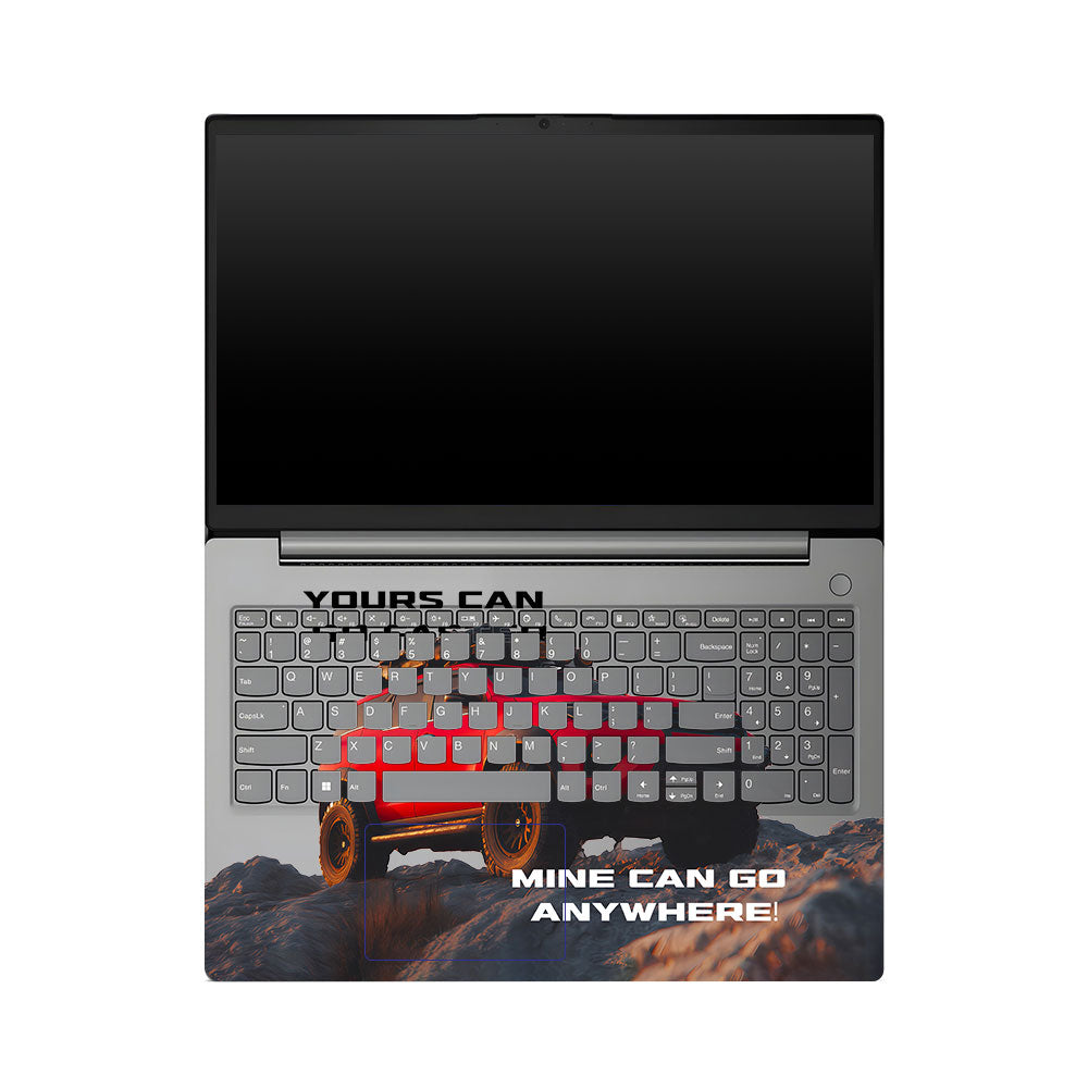 Transparent Lenovo V15 G4 Off-Road Beast Laptop Skin