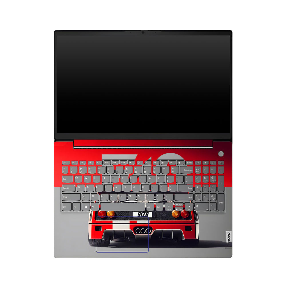 Transparent Lenovo V15 G4 Retro Italian Supercar Laptop Skin