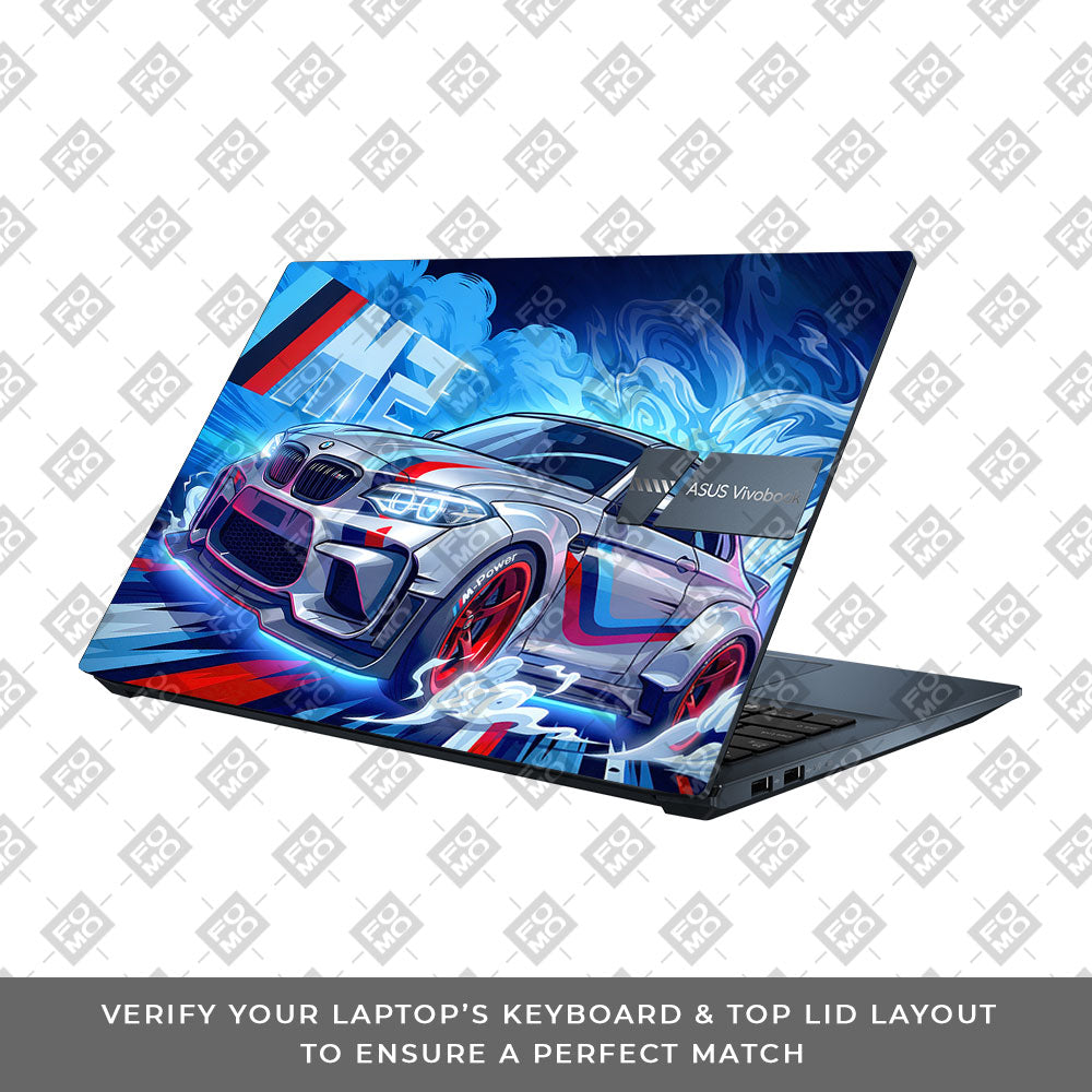 BMW M Performance Asus Vivobook Pro 15 M6500QC & M6500 QH Laptop Skin