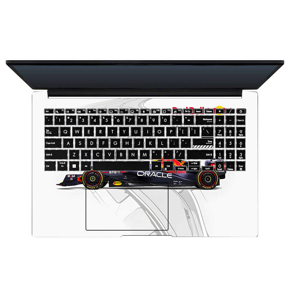 Red Bull Racing in Action Asus Vivobook Pro 15 M6500QC & M6500QH Laptop Skin