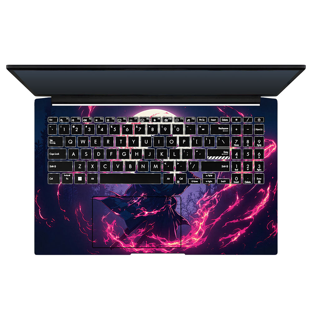 Tanjiro's Flame of Ember Asus Vivobook Pro 15 M6500QC & M6500QH Laptop Skin