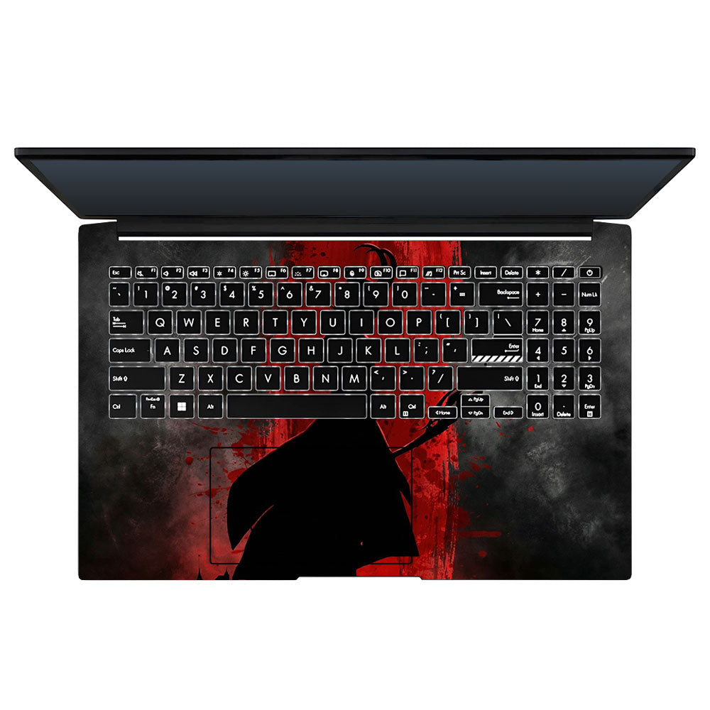 Loki Silhouette Red Strike Asus Vivobook Pro 15 M6500QC & M6500QH Laptop Skin