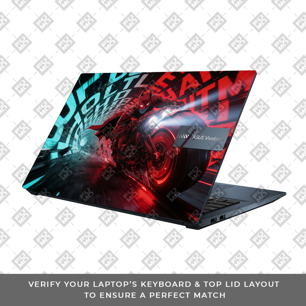 Dark Knight Overdrive Asus Vivobook Pro 15 M6500QC & M6500QH Laptop Skin