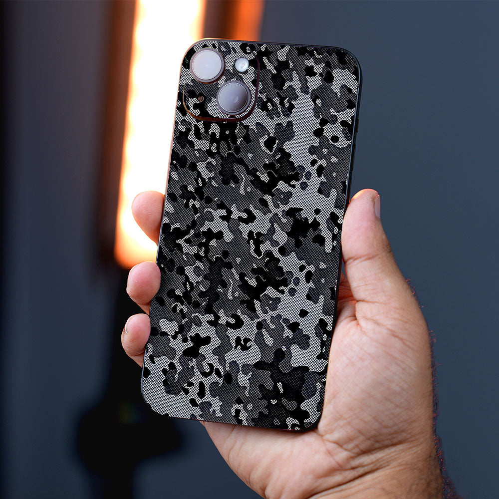 Stealth Grey Camo Mobile Skins
