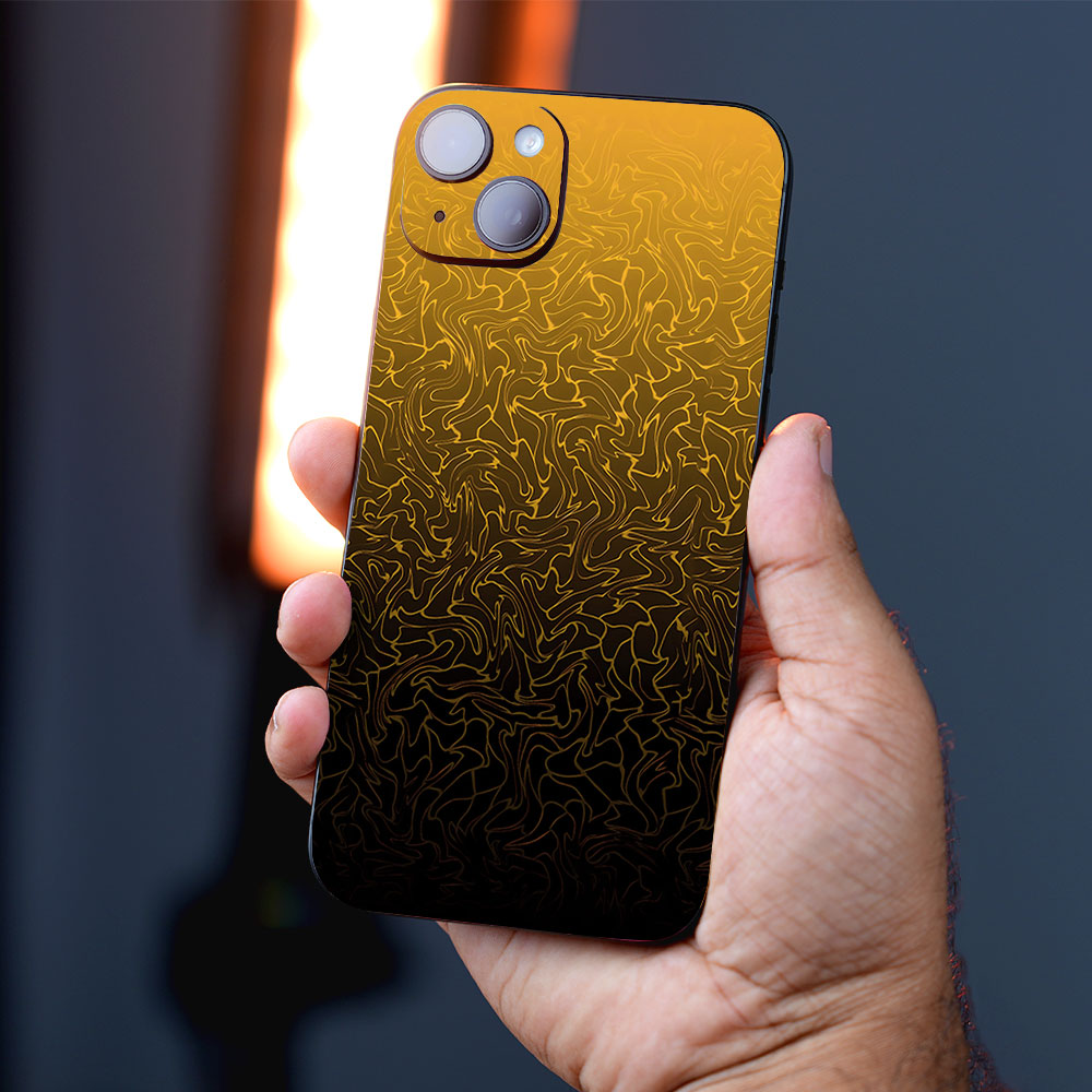 Goldline Flow Mobile Skins