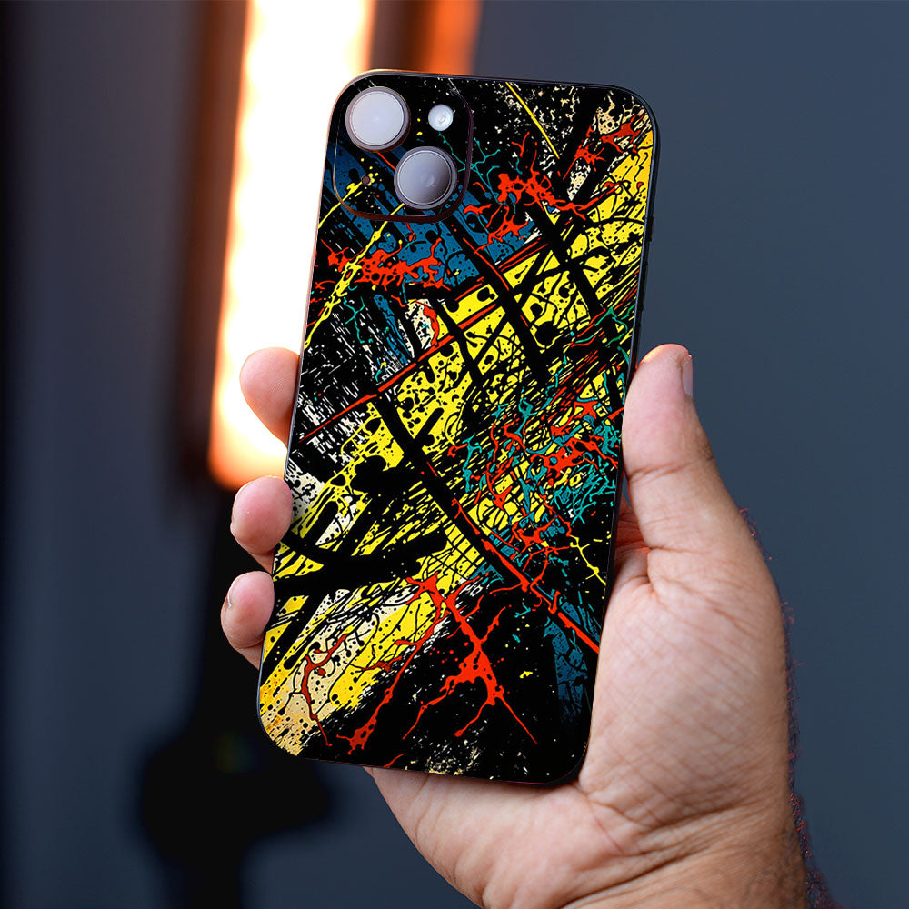 Yellow Riot Pulse Mobile Skins