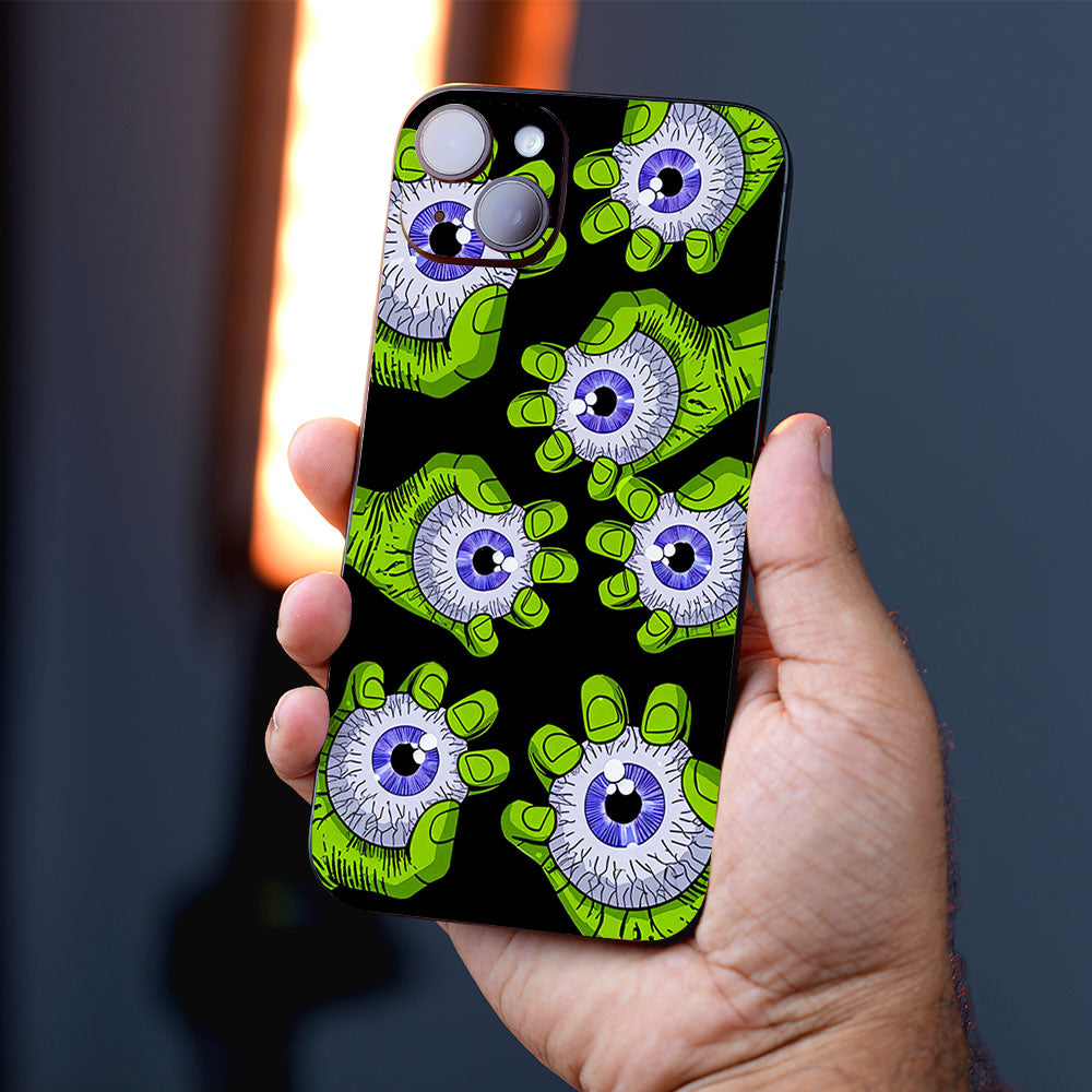 Green Hands & Eyeballs Mobile Skins