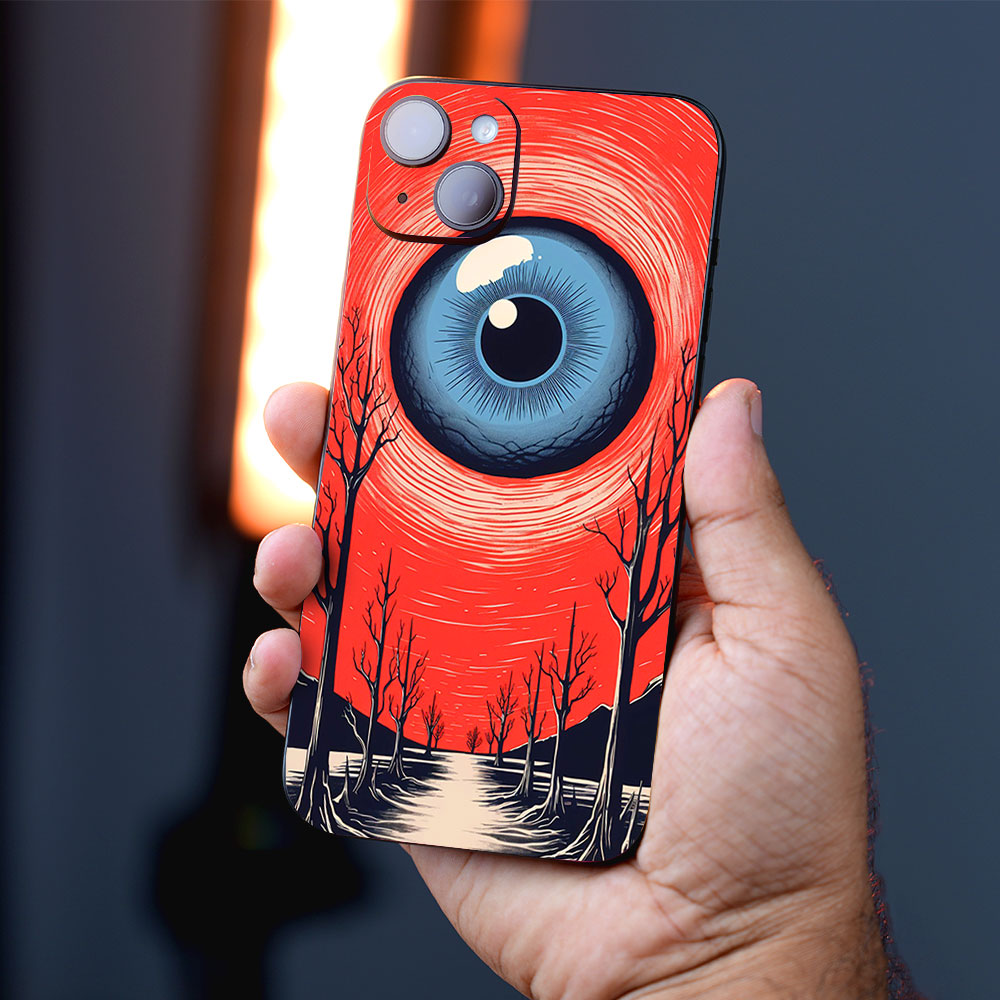 Giant Eye in Red Forest Mobile Skins