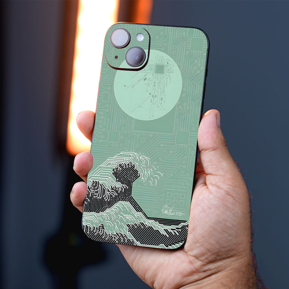 Techno Wave Mobile Skins