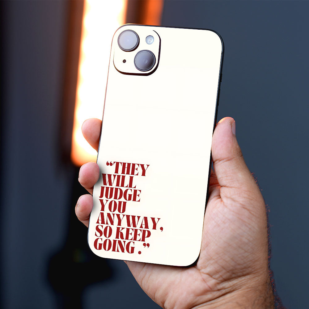 They Will Judge You Mobile Skin