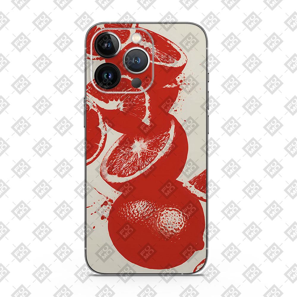 Crimson Zest Mobile Skin