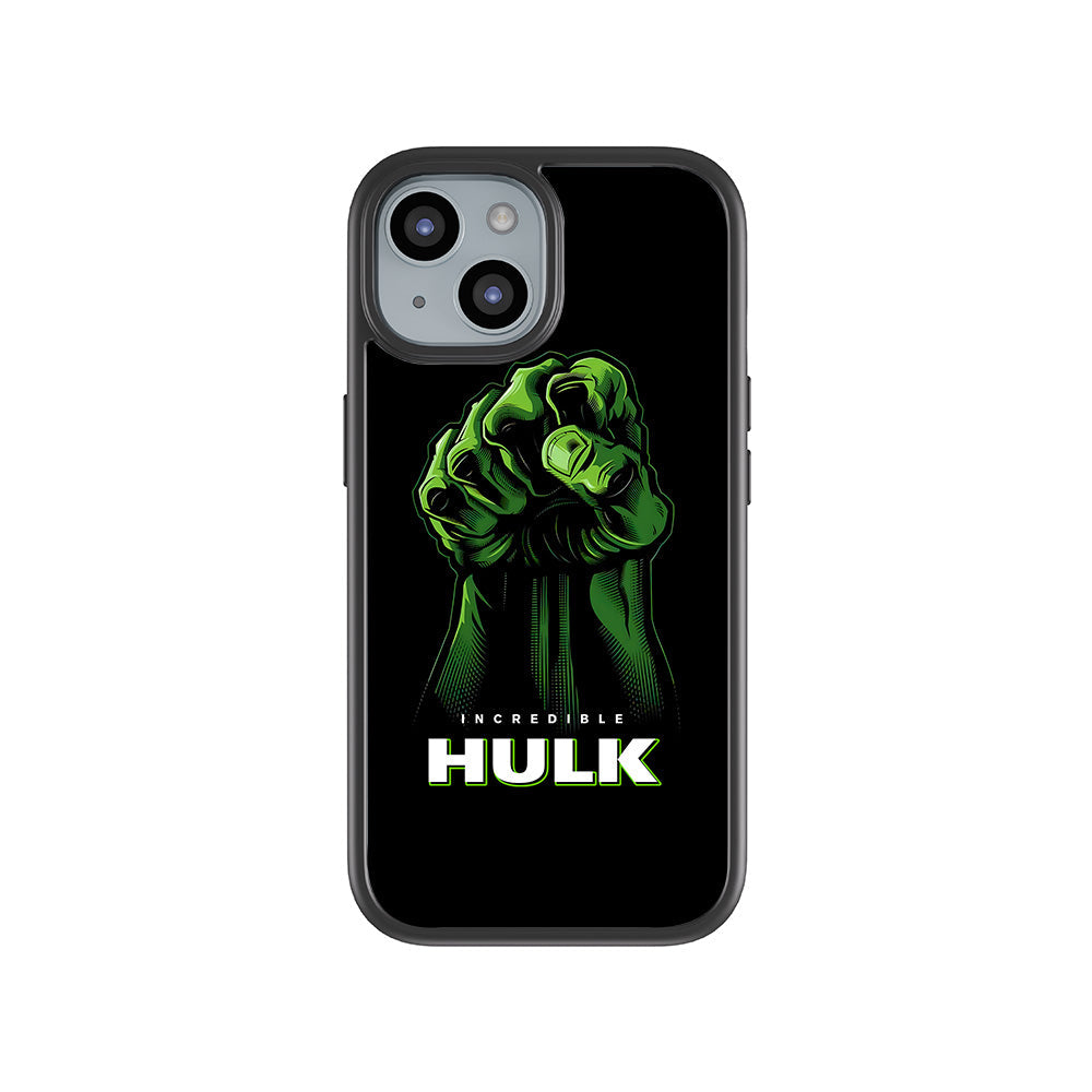 Incredible Hulk Fist Skin with Shockguard Armour Magsafe Case for Apple iPhone 15 Plus