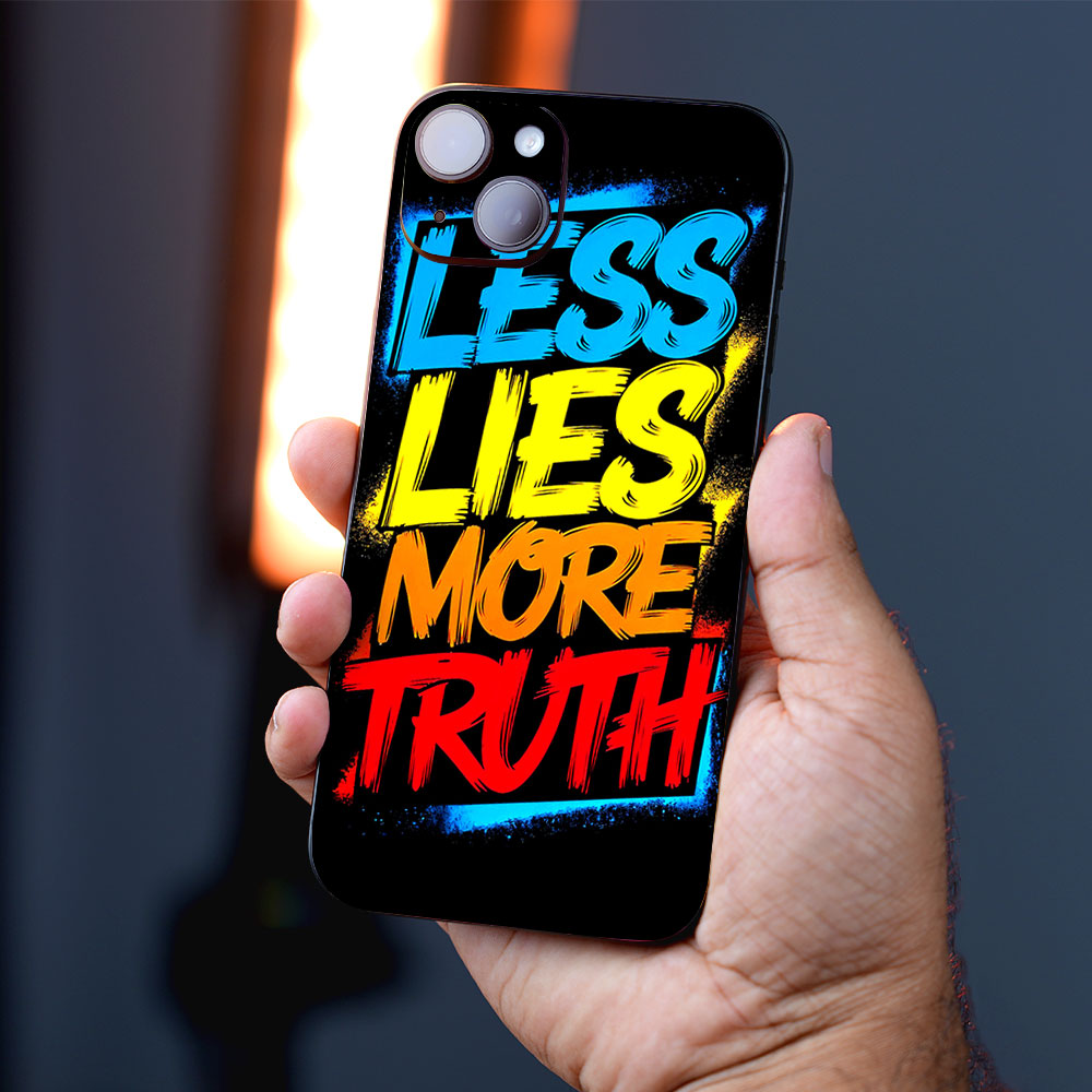 Less Lies More Truth Mobile Skins