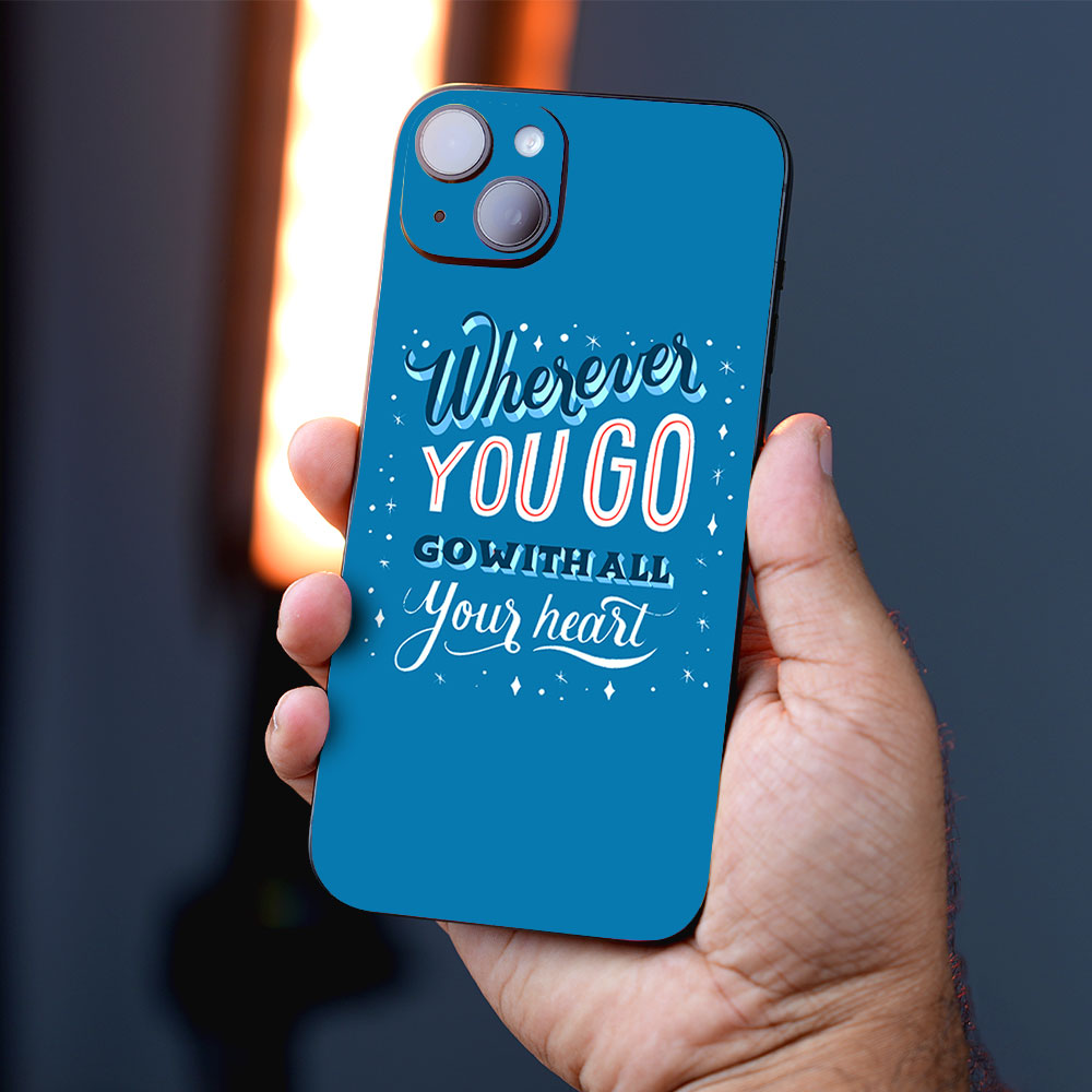 Go With All Your Heart Mobile Skins