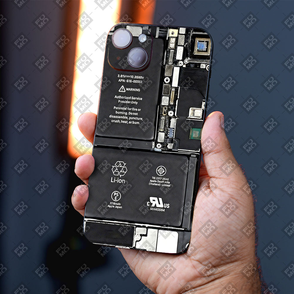 Detailed Phone Battery Mobile Skins