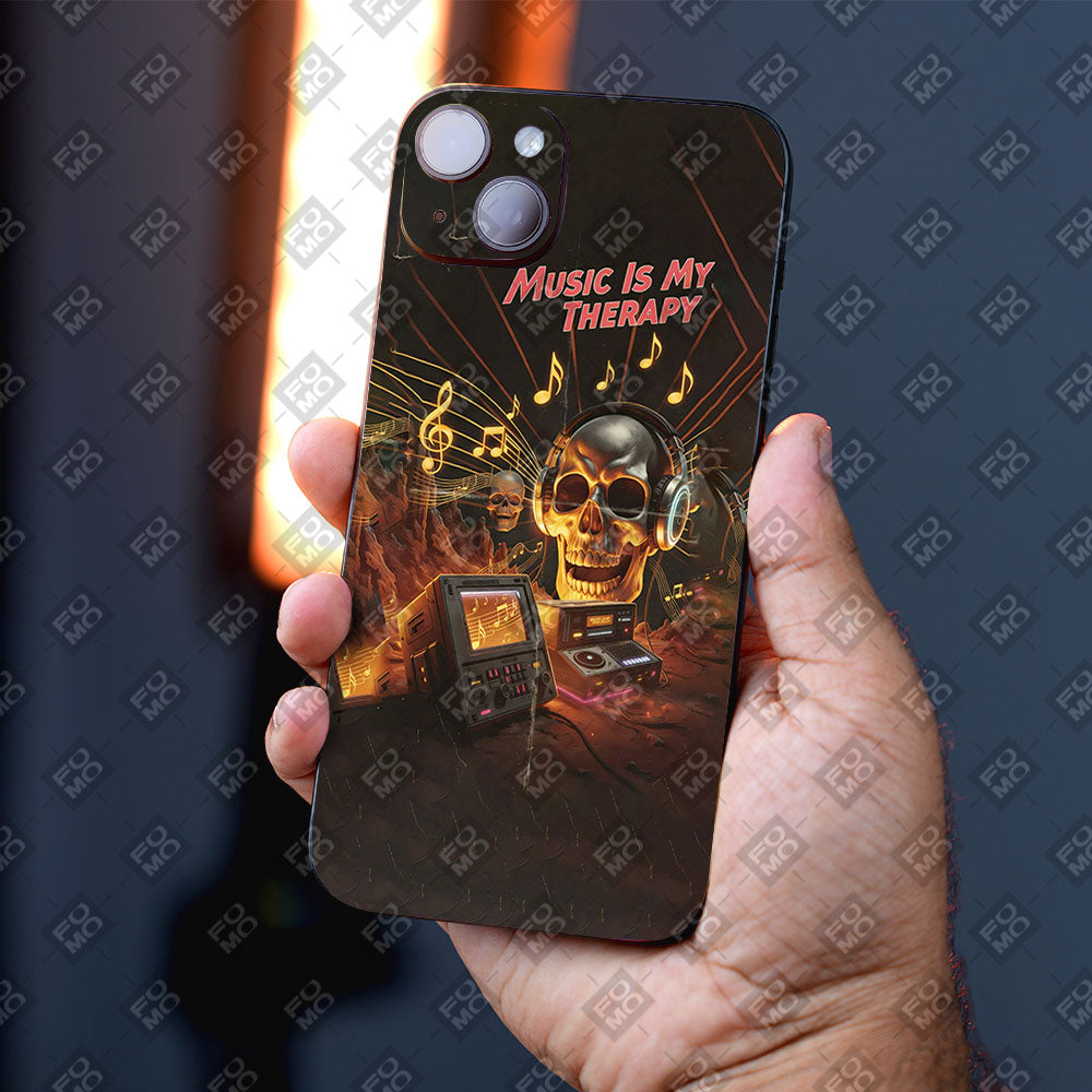 Music Is My Therapy Mobile Skins
