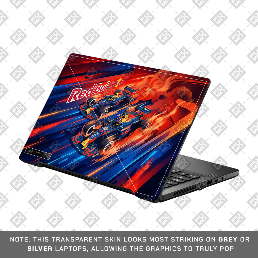 Red Bull Racing Velocity Asus ROG Zephyrus G14 GA401 Laptop Skin