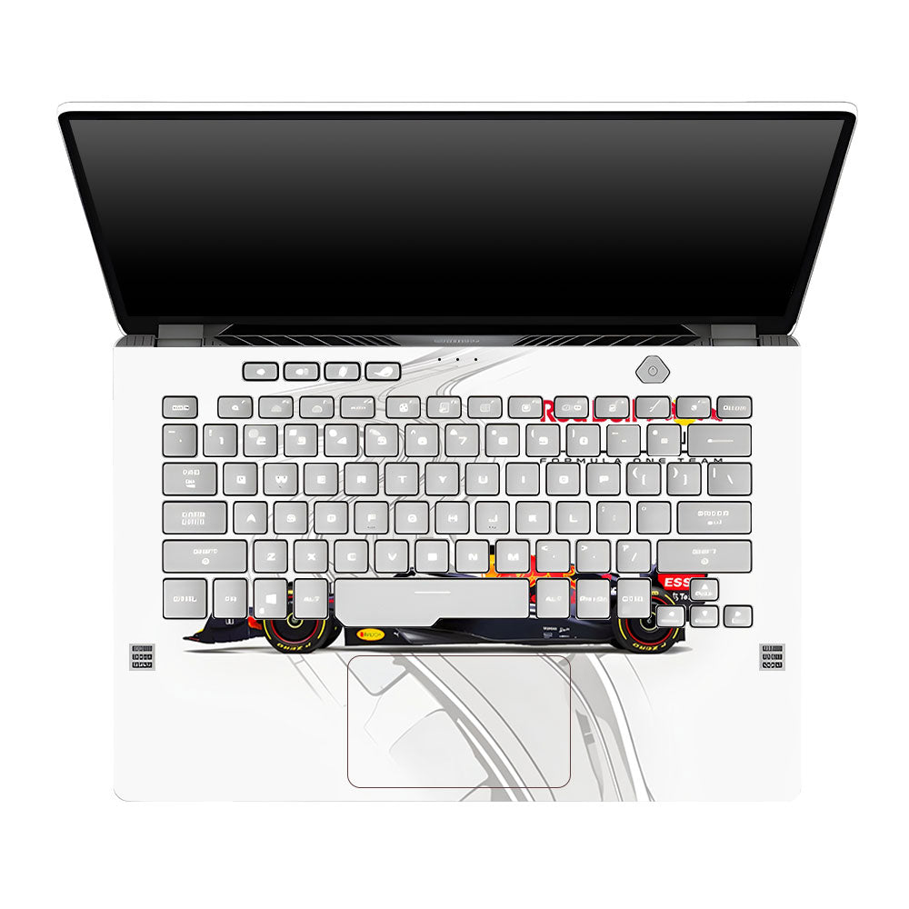 Red Bull Racing in Action Asus ROG Zephyrus G14 GA401 Laptop Skin