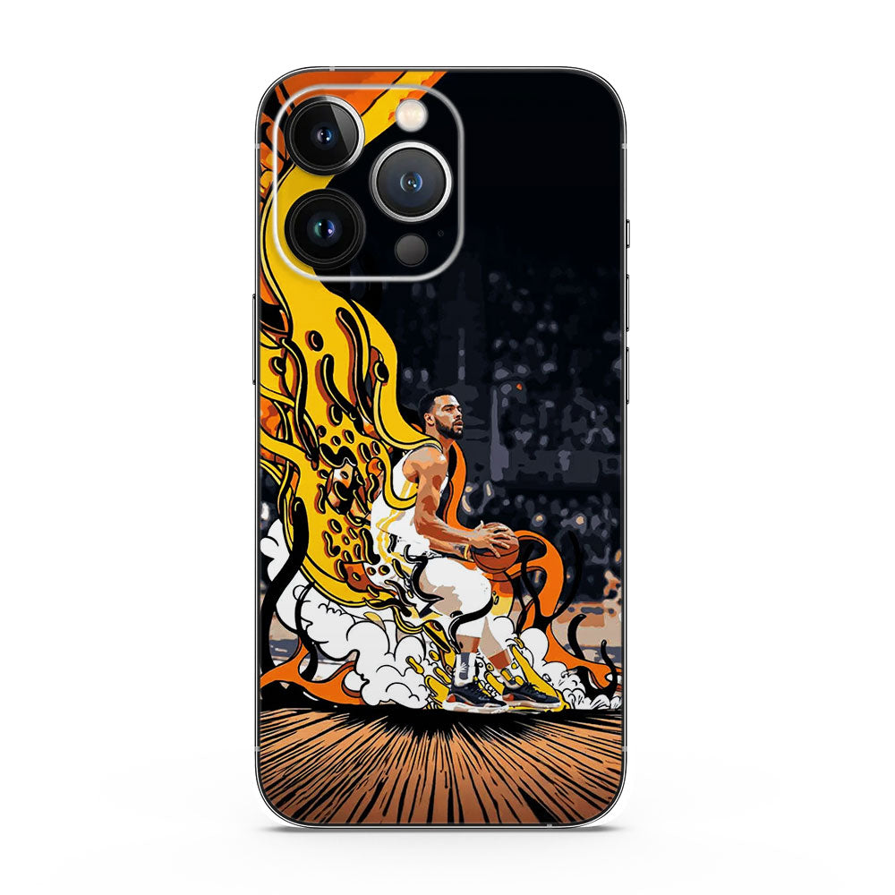 Basketball Fire Sports Mobile skin