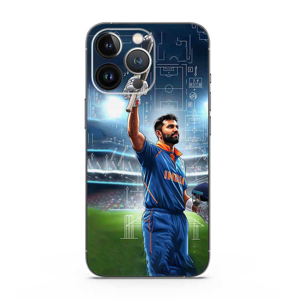Rohit Sharma in Action Sports Mobile Skin