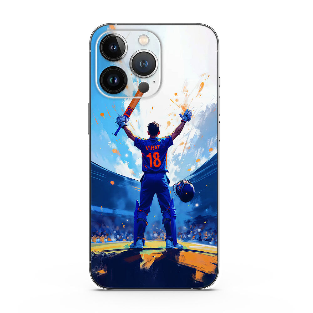 King Virat Kohli Sports Mobile Skin