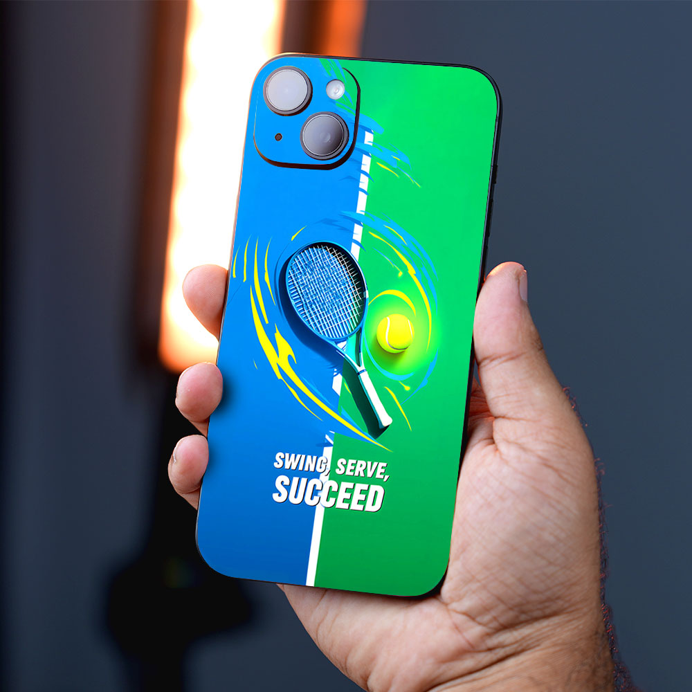Swing, Serve & Succeed Tennis Sports Mobile Skin