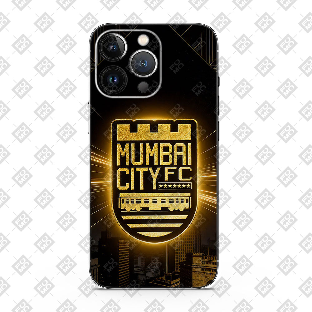 Mumbai City FC Gold Crest Mobile Skin