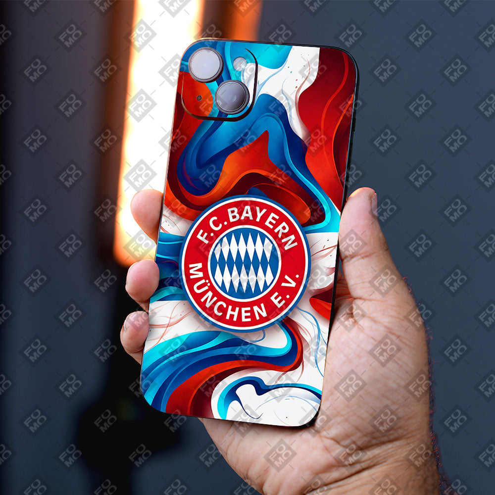 Bayern Munich Abstract Art Mobile Skin