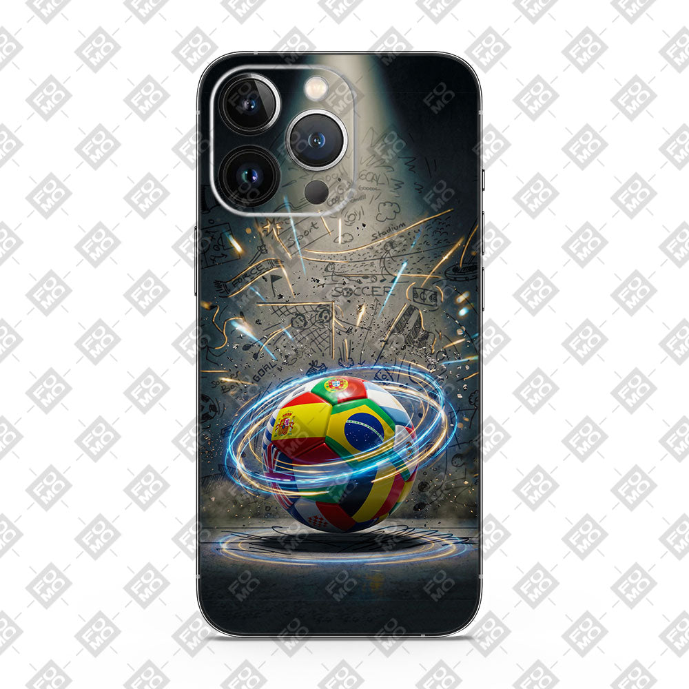 Inferno Basketball Emblem Sports Mobile Skin