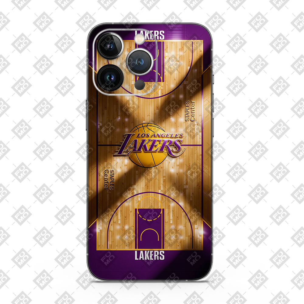 Lakers Championship Court Sports Mobile Skin