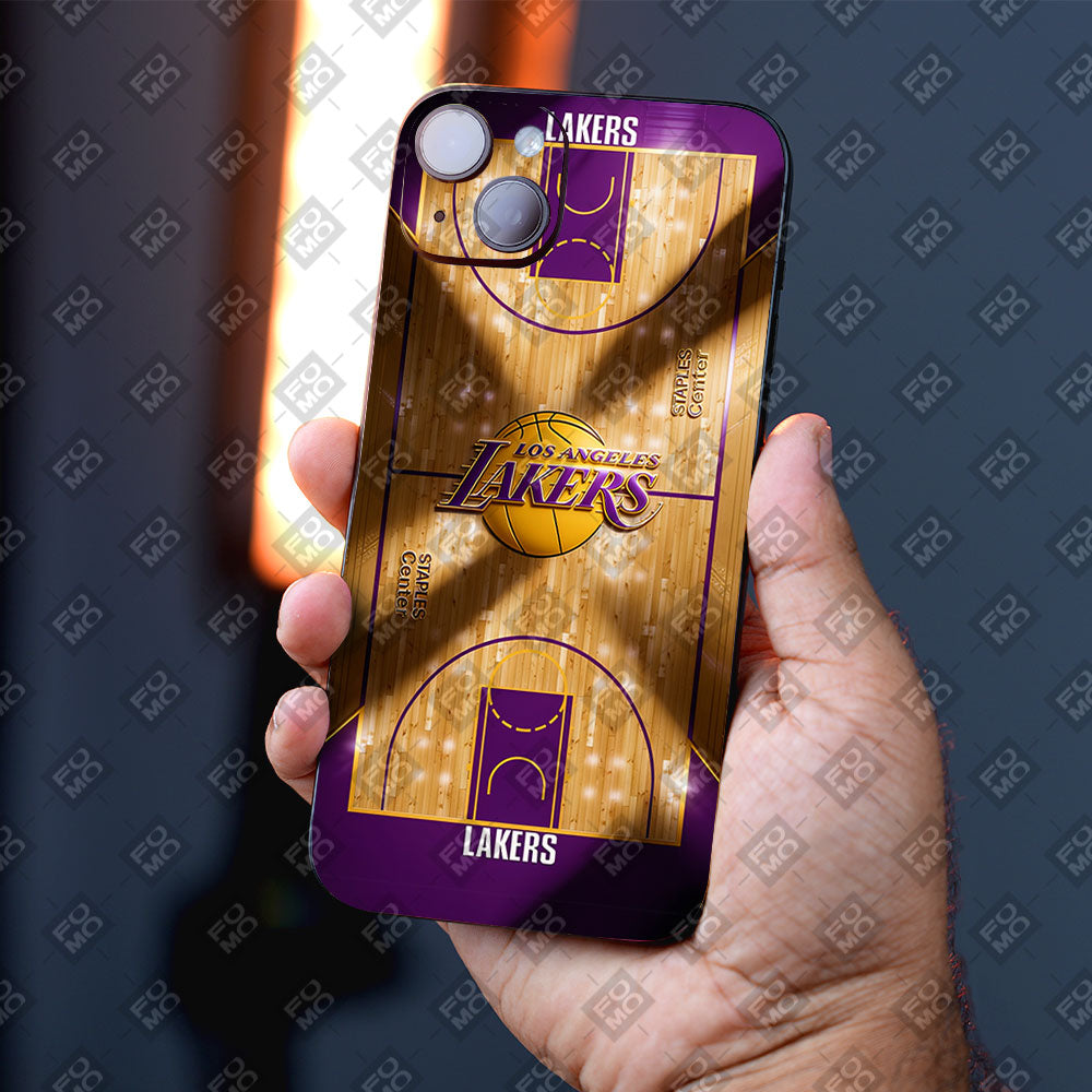 Lakers Championship Court Sports Mobile Skin