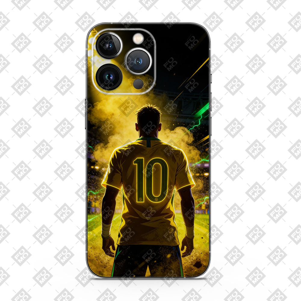 Neymar Number 10 Football Sports Mobile Skin