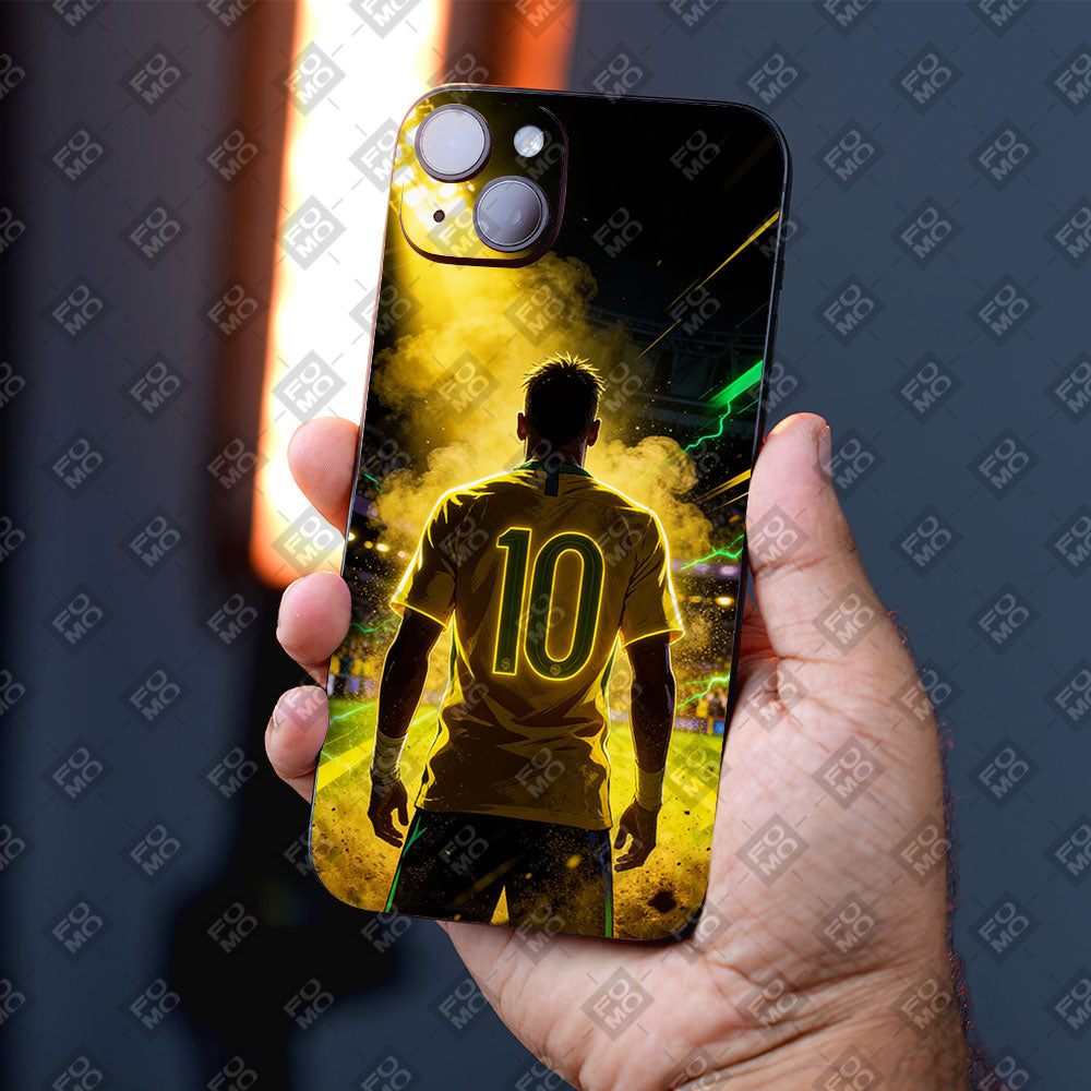 Neymar Number 10 Football Sports Mobile Skin