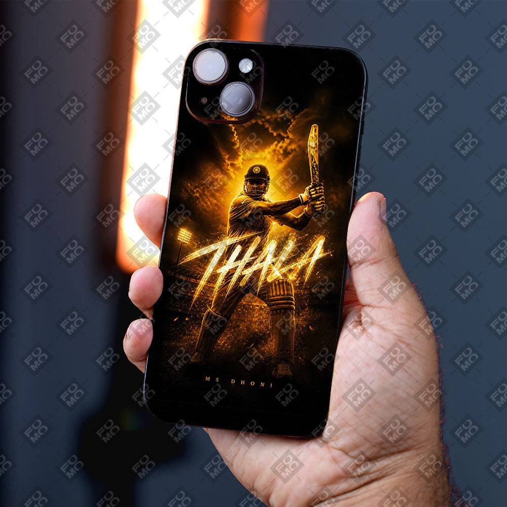 MS Dhoni THALA Sports Mobile Skin