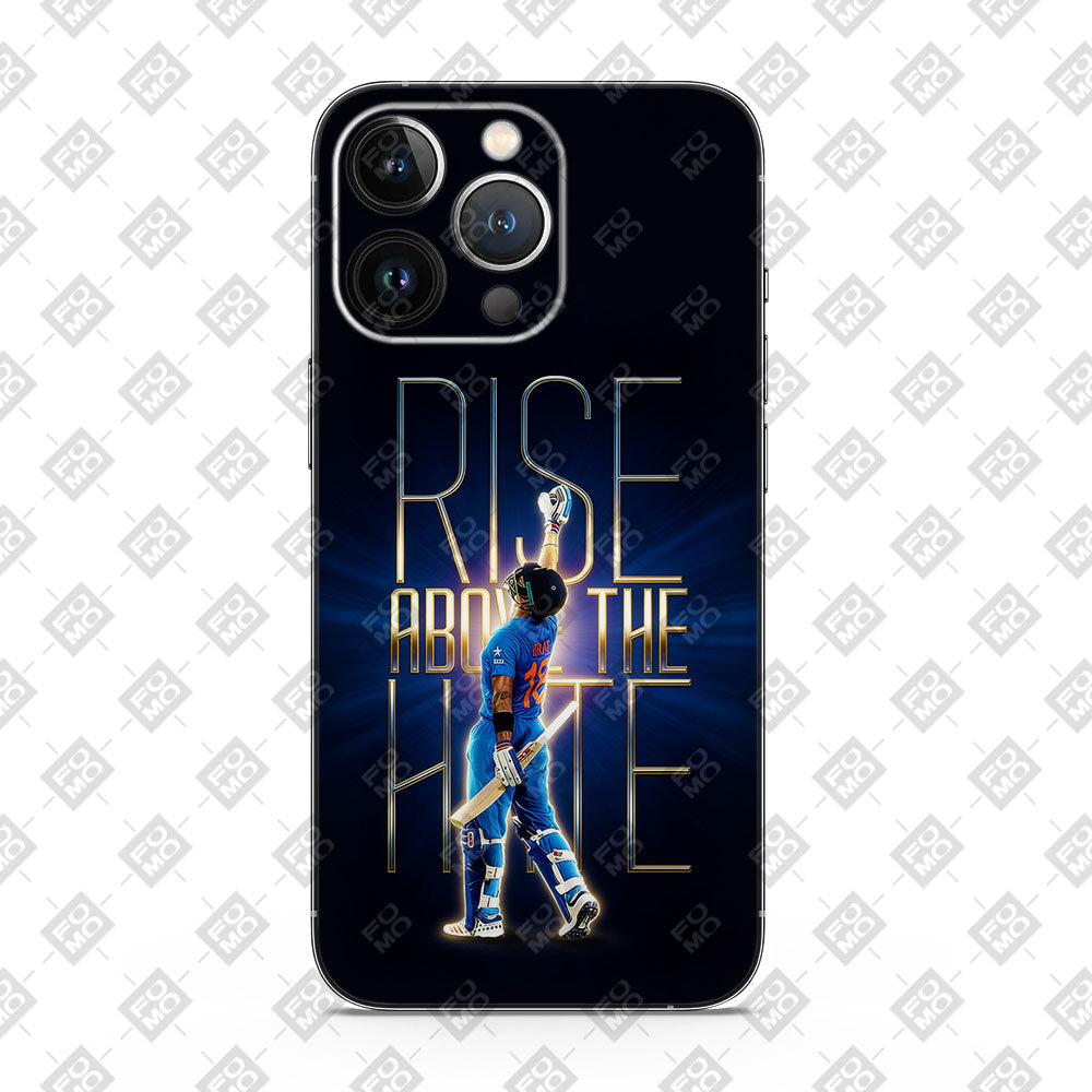 Rise Above The Hate Cricket Sports Mobile Skin