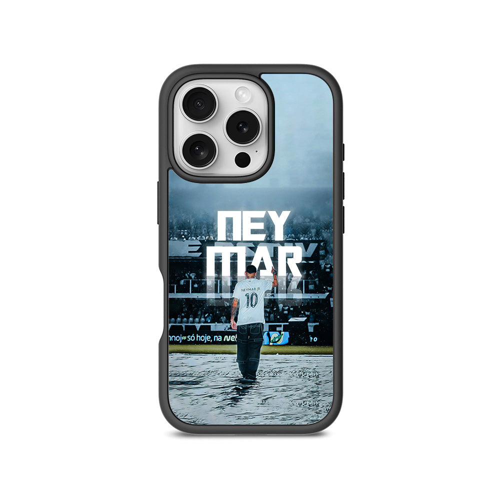 Neymar Powerful Presence Skin with Shockguard Armour Magsafe Case for Apple iPhone 16 Pro Max