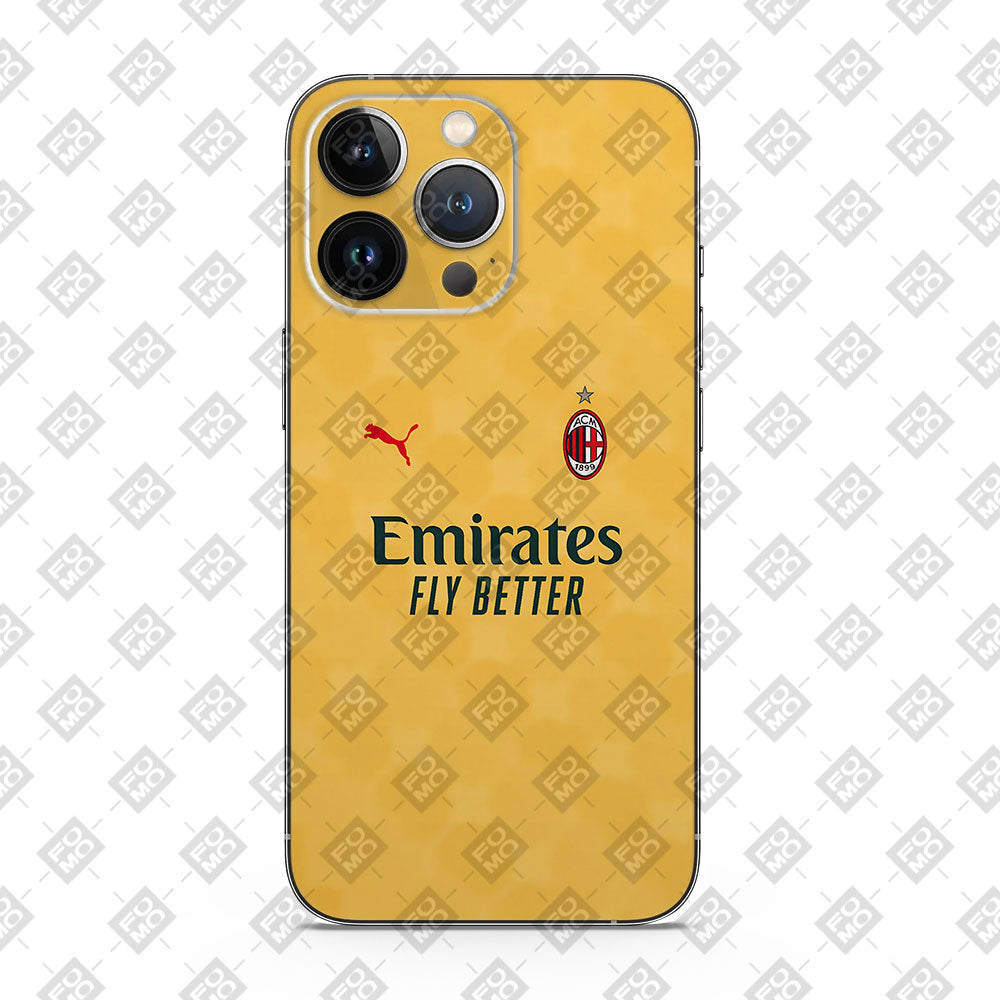 Emirates Yellow 3D Mobile Skin