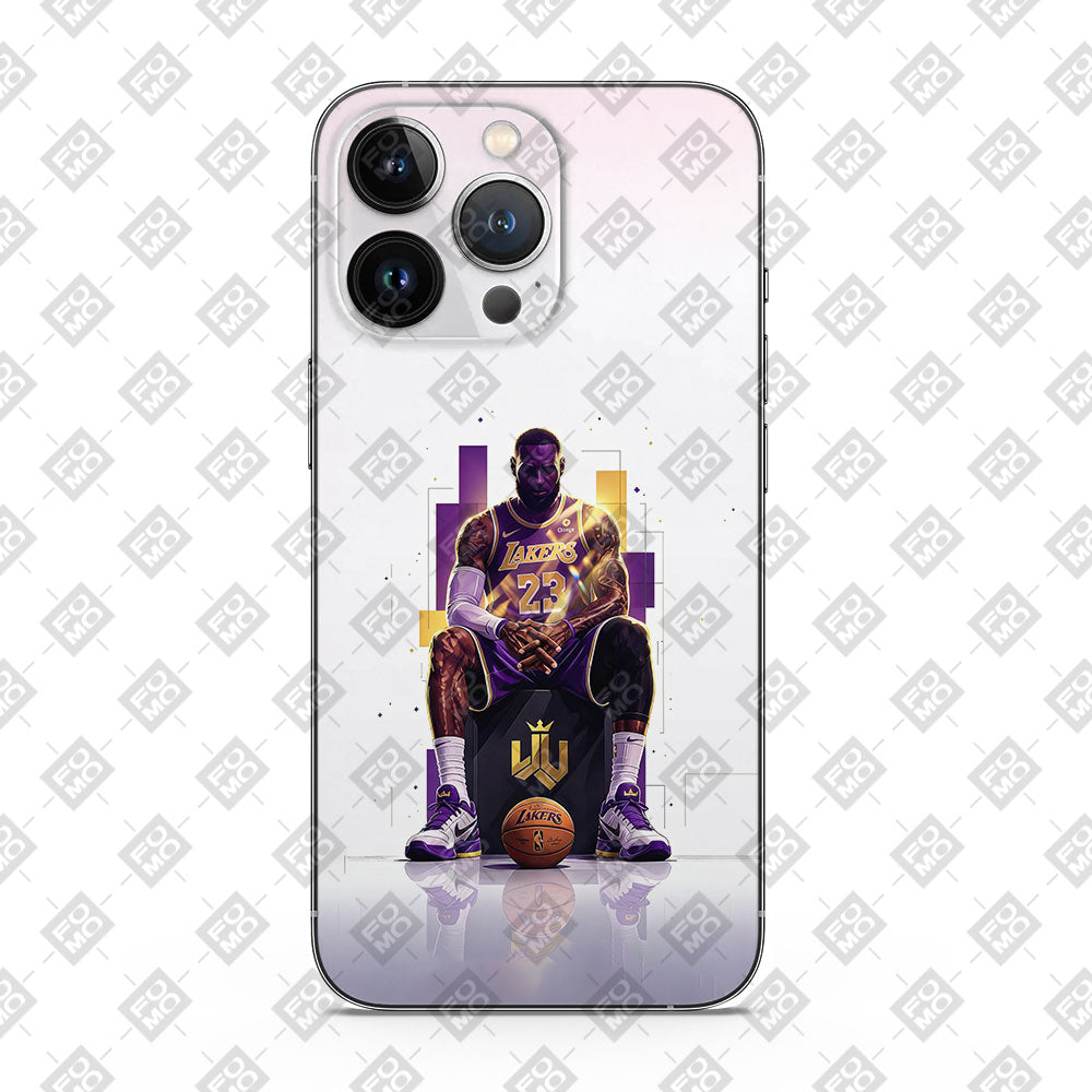 LeBron James Lakers 3D Mobile Skin
