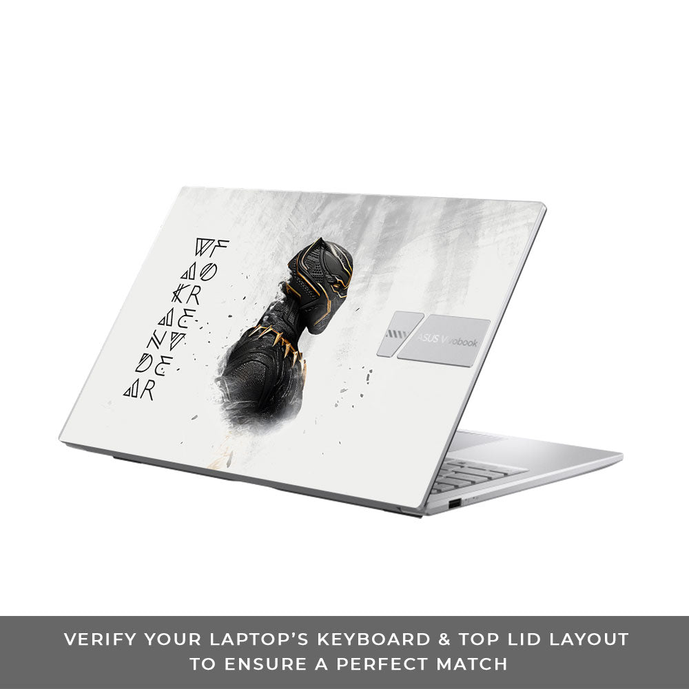 Wakanda Forever Black Panther Comic Asus VivoBook 15 X1504VA Laptop Skin