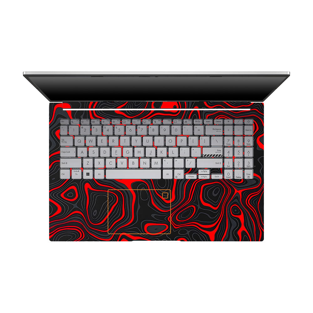 Crimson Waves Asus VivoBook 15 X1504VA Laptop Skin