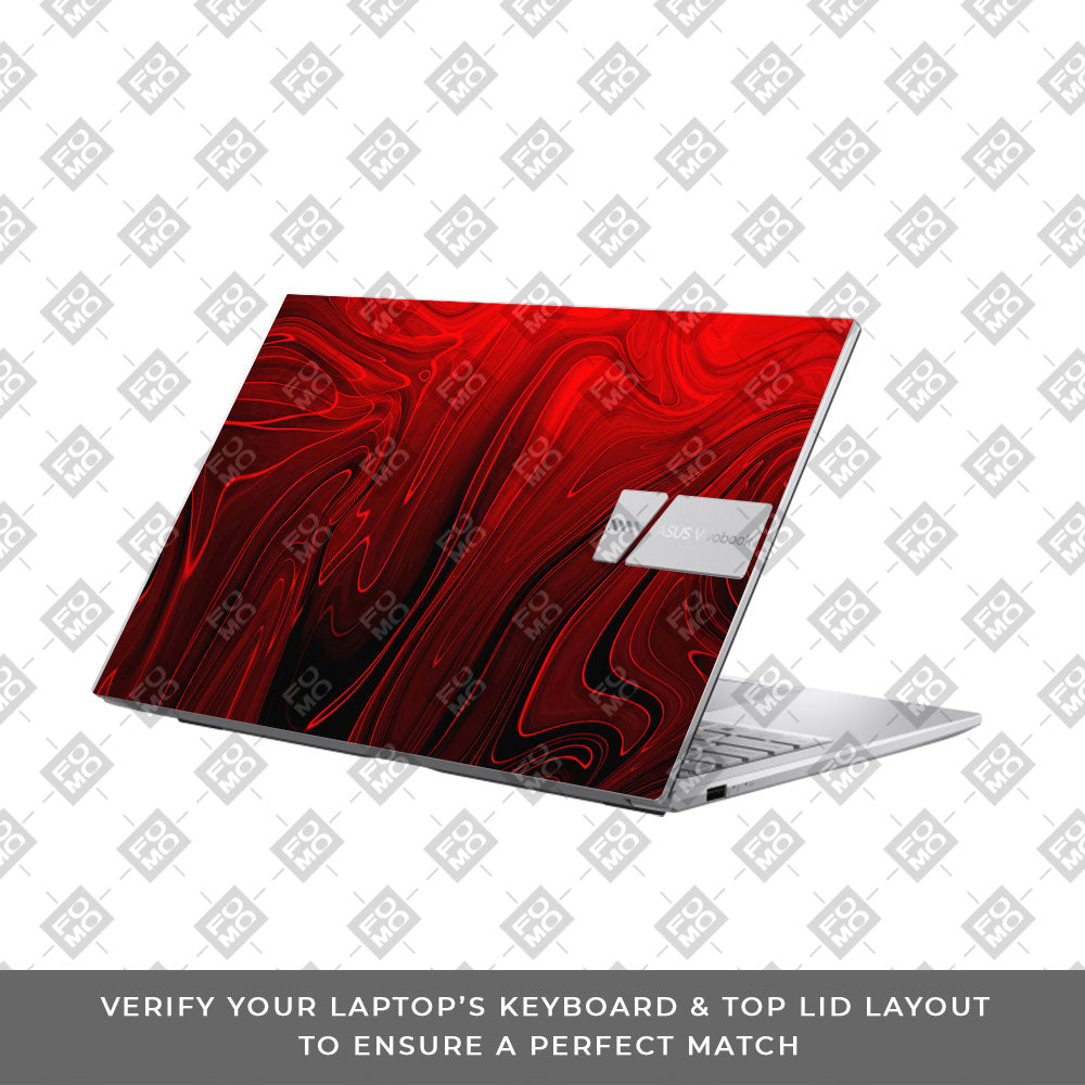 Fiery Waves Asus VivoBook 15 X1504VA Laptop Skin