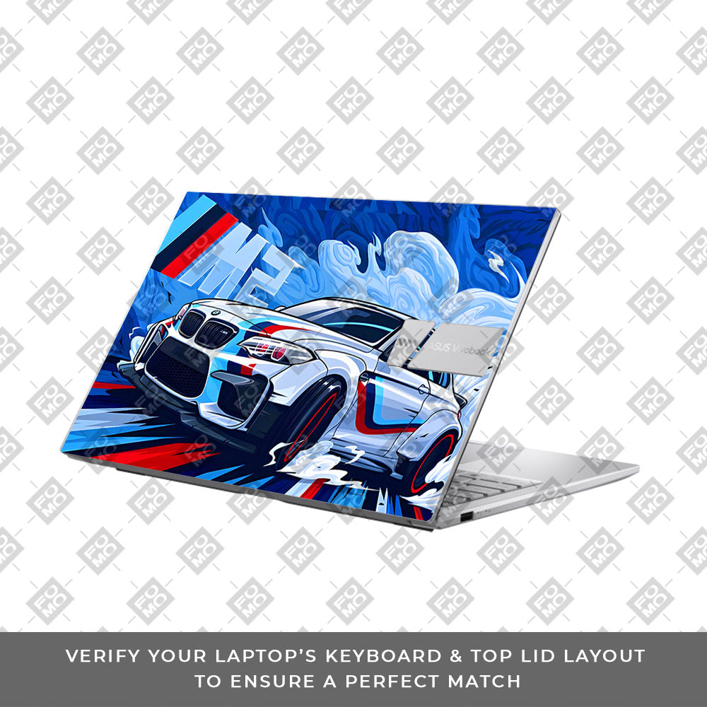 BMW M2 Asus VivoBook 15 X1504VA 3D Laptop Skin