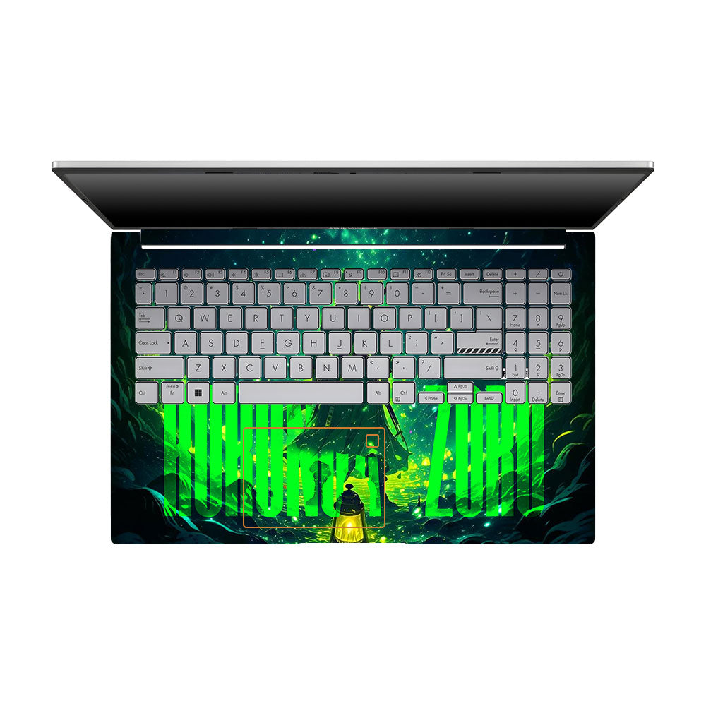 Roronoa Zoro Green Fury Asus VivoBook 15 X1504VA Laptop Skin
