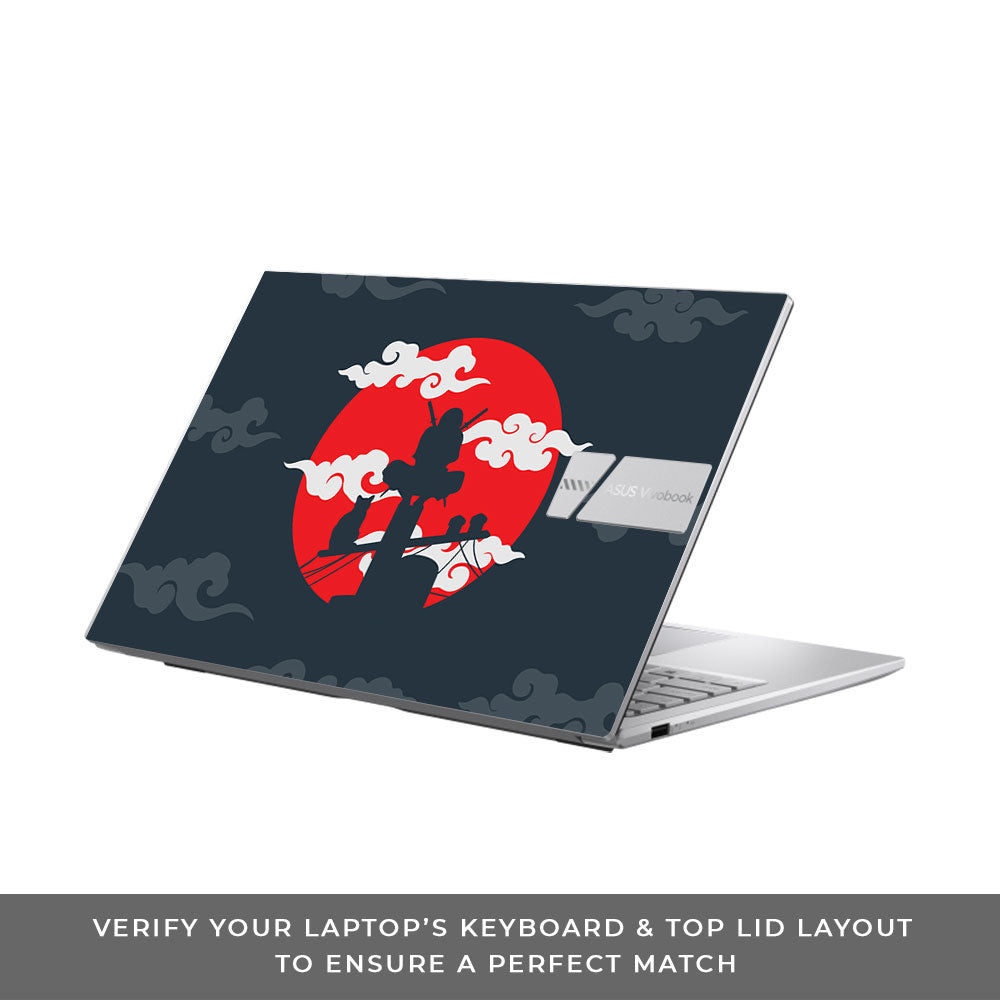 Itachi Uchiha Asus VivoBook 15 X1504VA Laptop Skin
