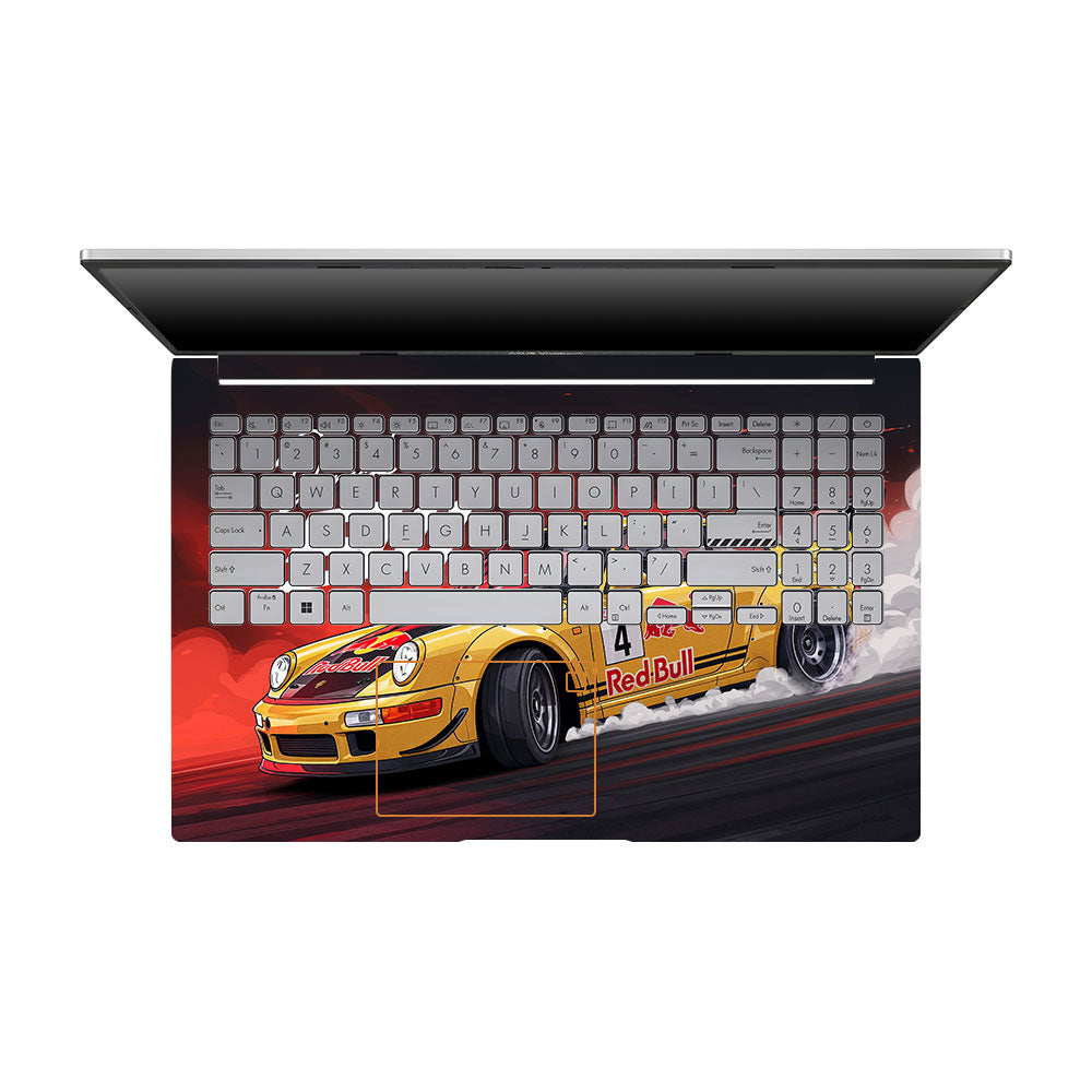 Porsche 911 Red Bull Classic Racer Asus VivoBook 15 X1504VA 3D Laptop Skin