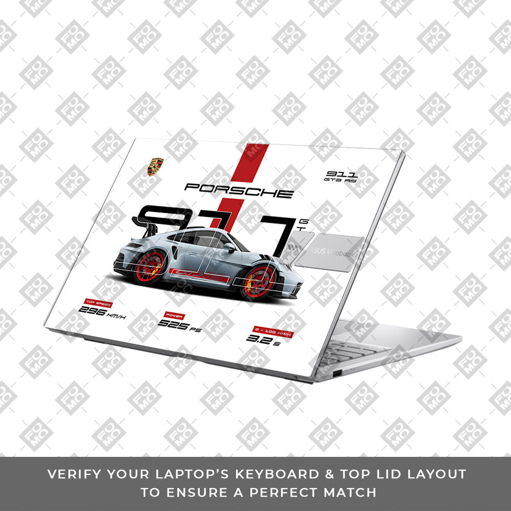 Porsche 911 GT3 RS Asus VivoBook 15 X1504VA Laptop Skin