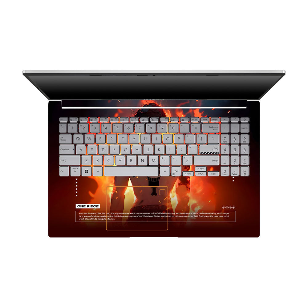Fire Fist Ace Asus VivoBook 15 X1504VA Laptop Skin
